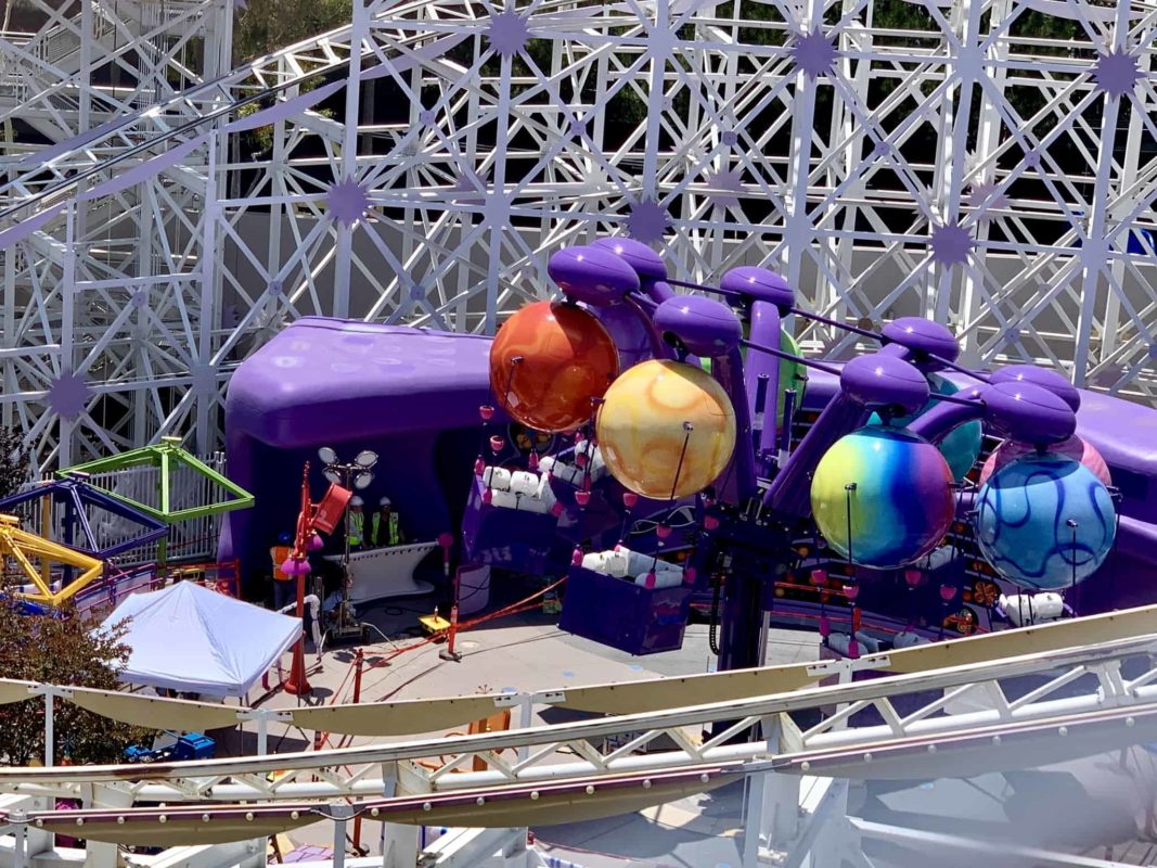 Inside Out Emotional Whirlwind Construction Updates Disney California Adventure