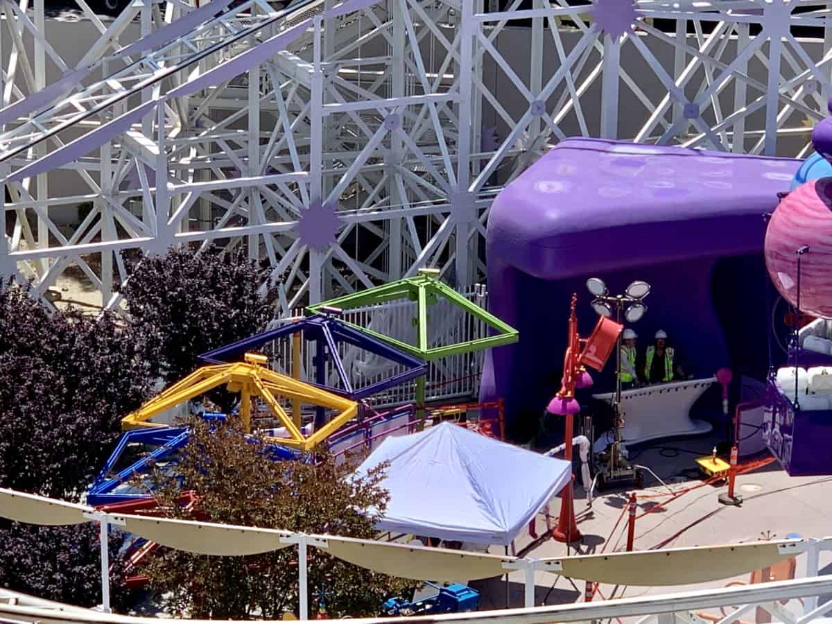 Inside Out Emotional Whirlwind Construction Updates Disney California Adventure