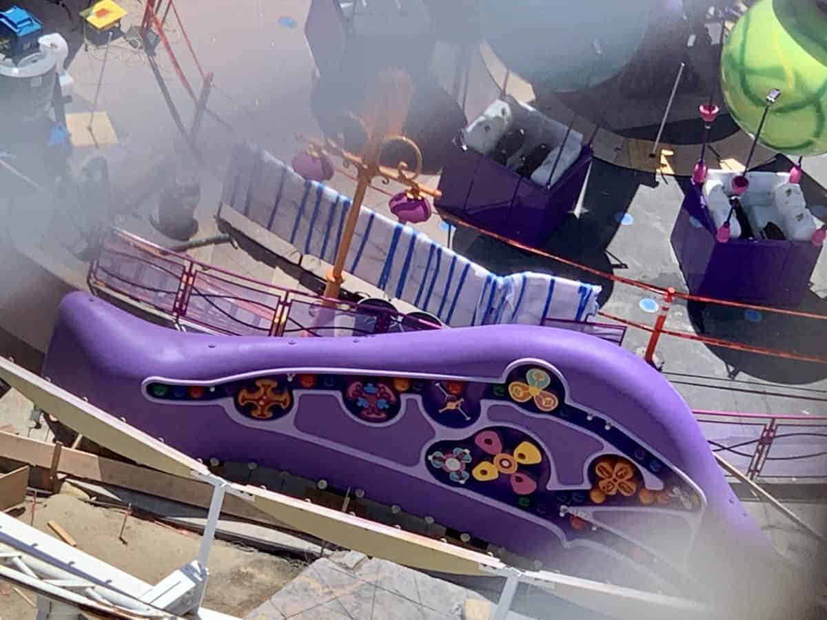 Inside Out Emotional Whirlwind Construction Updates Disney California Adventure