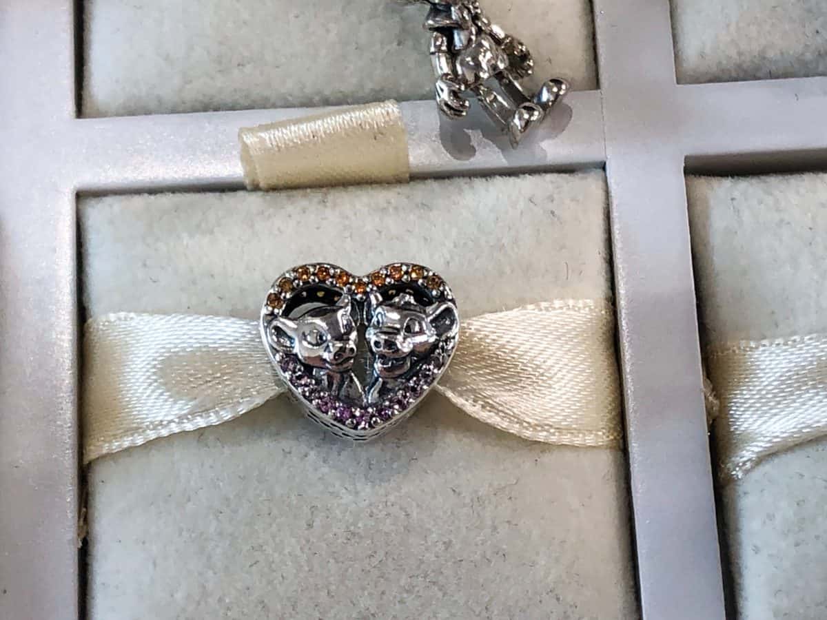 Simba and Nala Lion King Pandora Charm