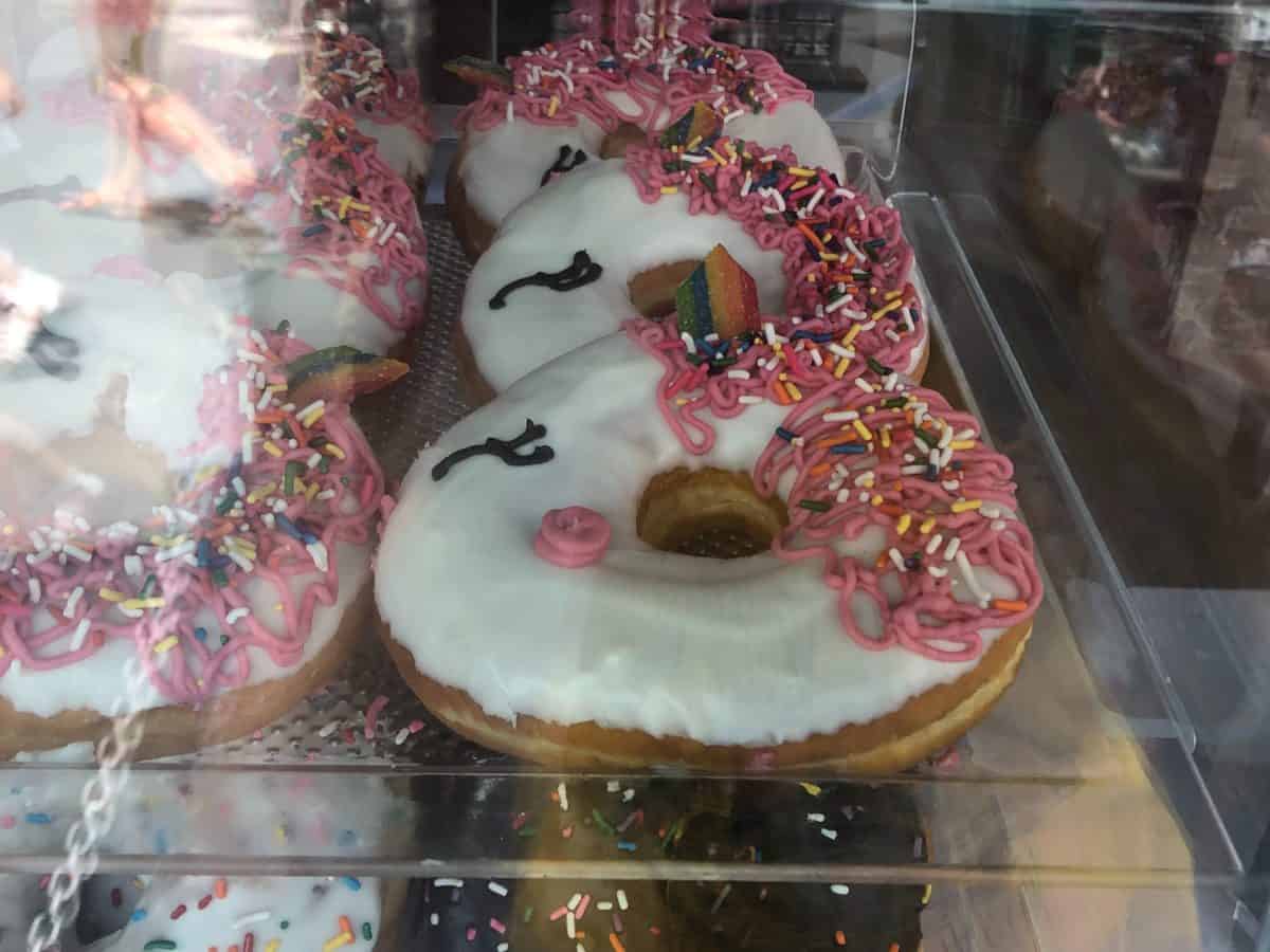 giant unicorn donut