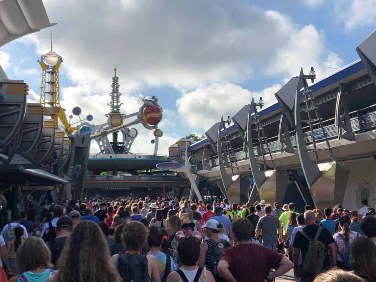 Crowds in Tomorrowland