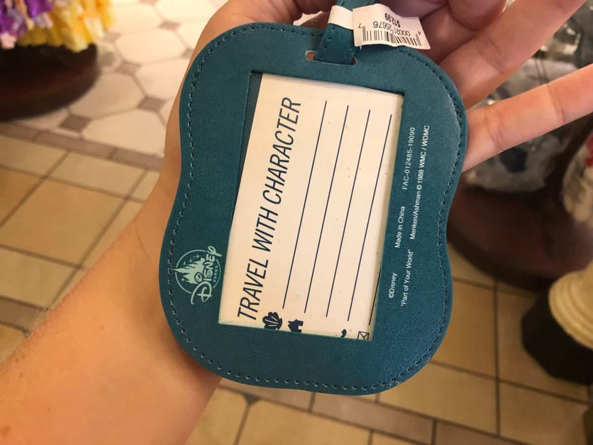 The girl who has everything luggage tag