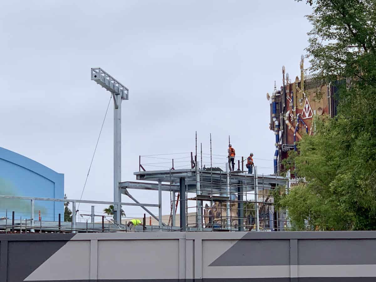 Marvel Superhero Themed Land Construction Progress Update Disney California Adventure June 7 2019