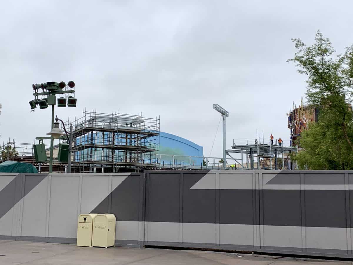 Marvel Superhero Themed Land Construction Progress Update Disney California Adventure June 7 2019