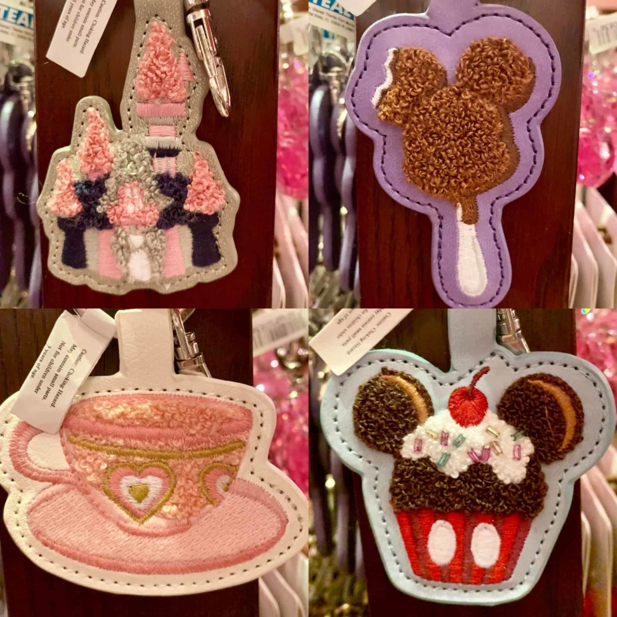 New Leather Disney Keychains Emporium Disneyland Resort