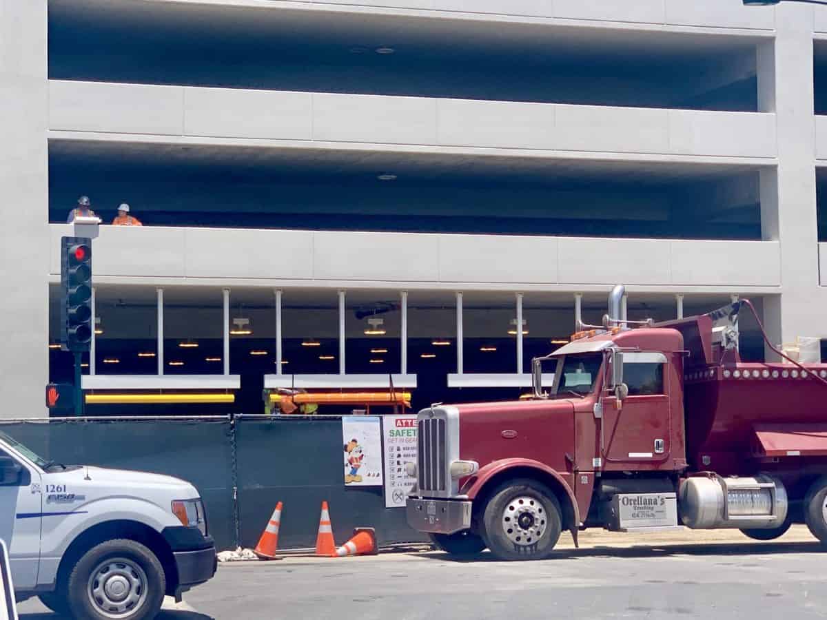 PIxar Pals Parking Structure Construction Update Disneyland Resort June 7 2019