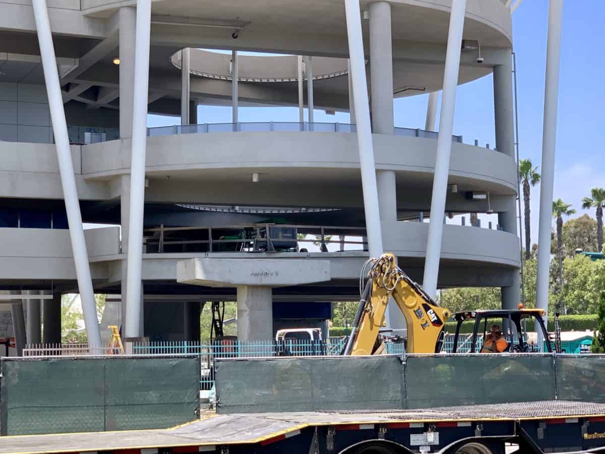 PIxar Pals Parking Structure Construction Update Disneyland Resort June 7 2019