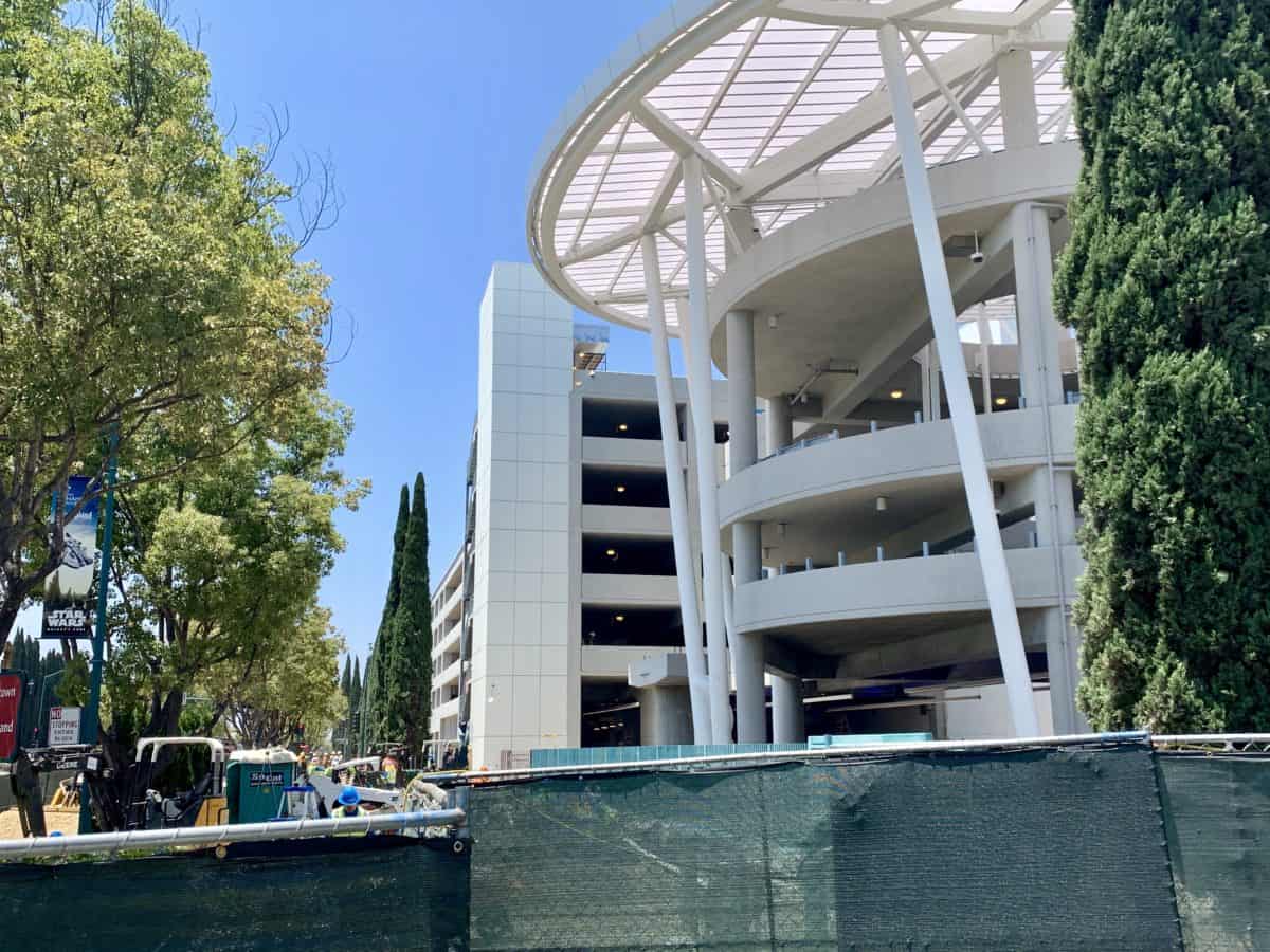 PIxar Pals Parking Structure Construction Update Disneyland Resort June 7 2019