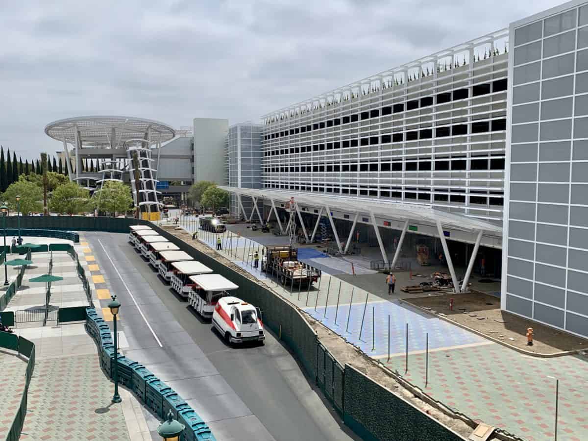 PIxar Pals Parking Structure Construction Update Disneyland Resort June 7 2019
