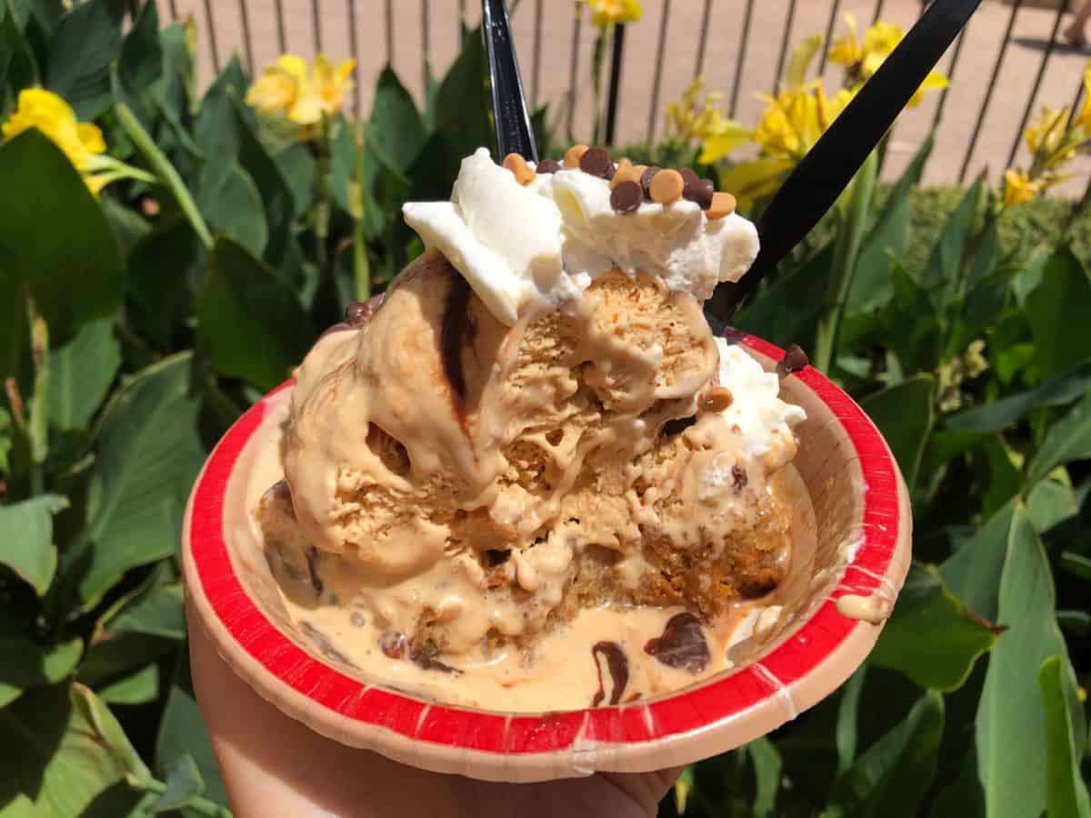 melting ice cream
