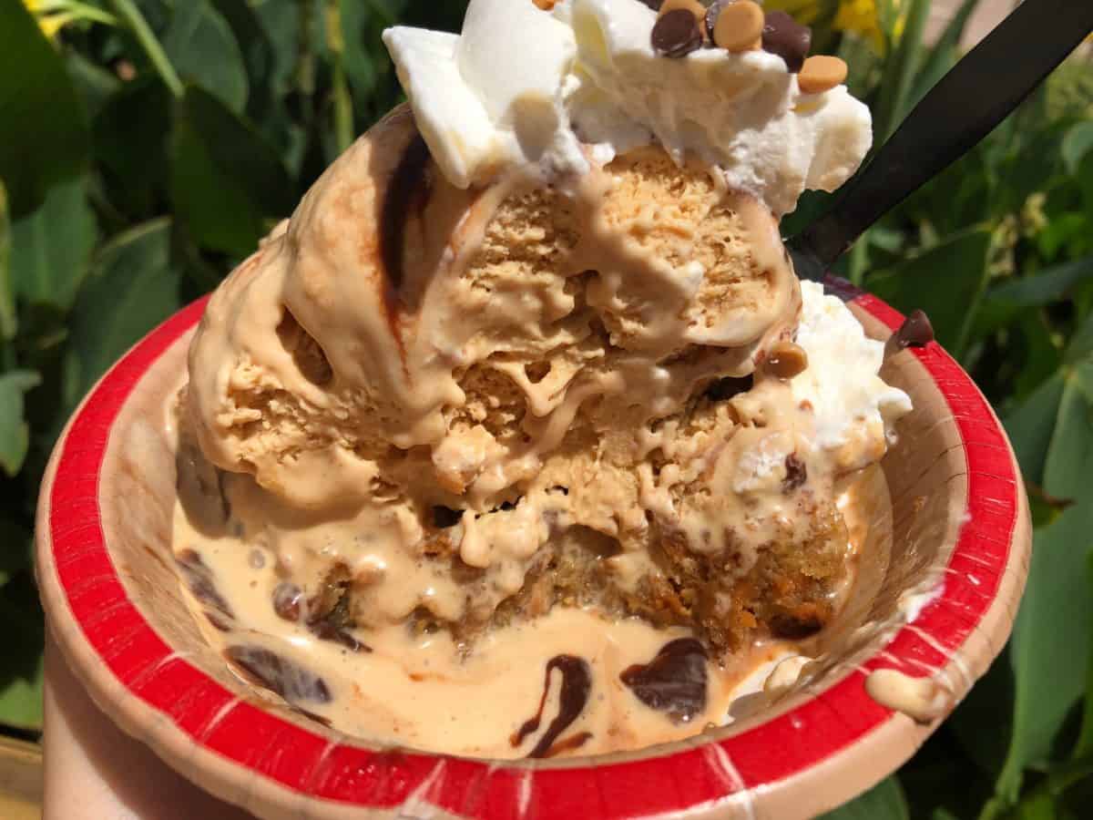melting ice cream