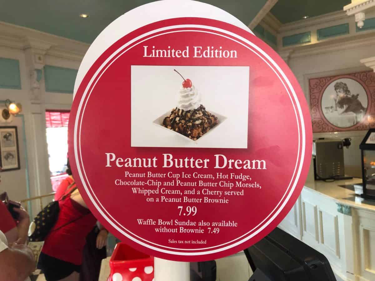 sign in the Plaza Ice Cream Parlor