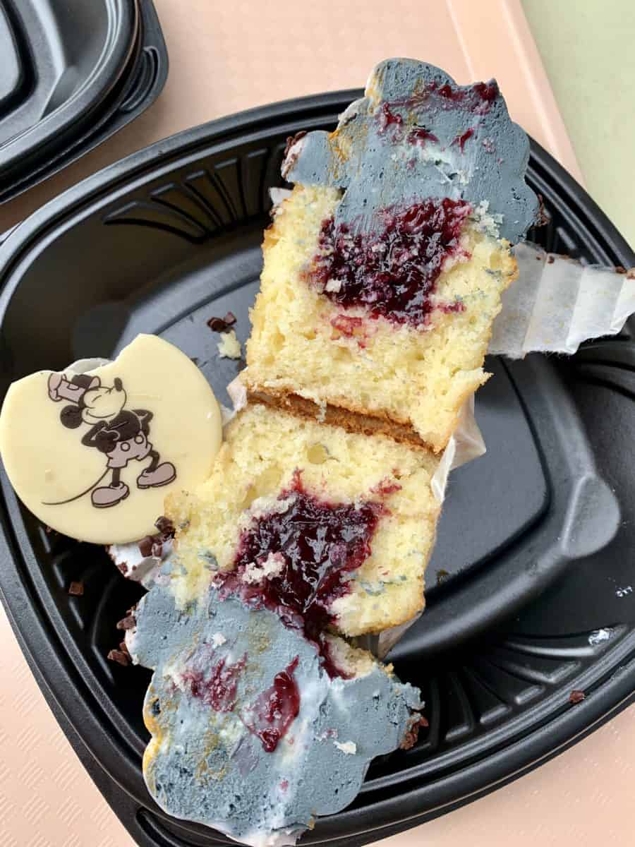 Steamboat Willie Cupcake Jolly Holiday Bakery Disneyland Park
