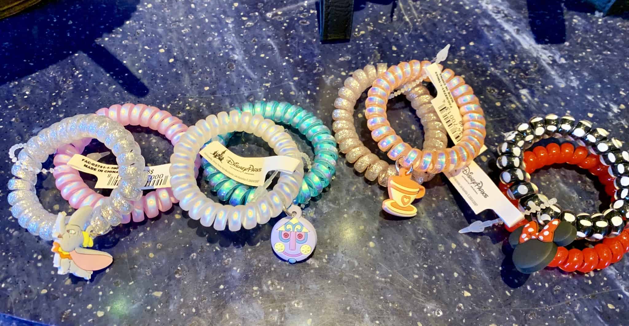 Traceless Hair Tie with Charm Disneyland Park