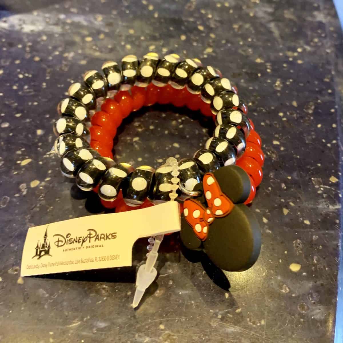 Traceless Hair Tie with Charm Disneyland Park