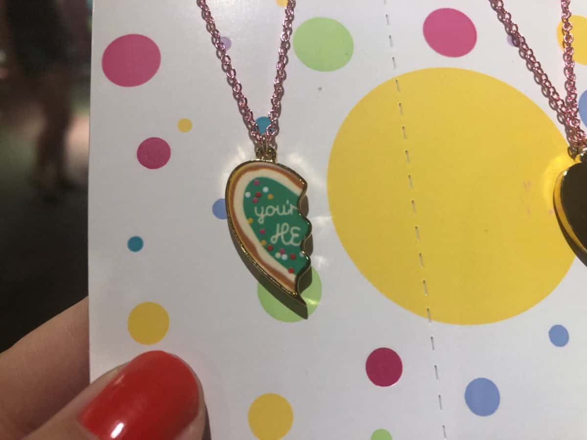 Vanellope Cookie Medal Necklace set