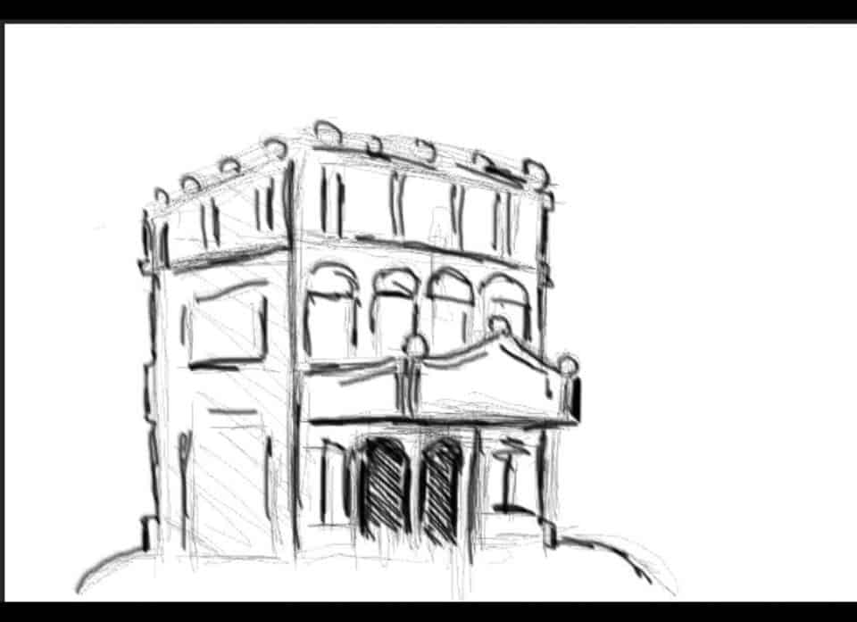 Main Street Cinema concept art for a potential Disney Infinity 5.0 Playset