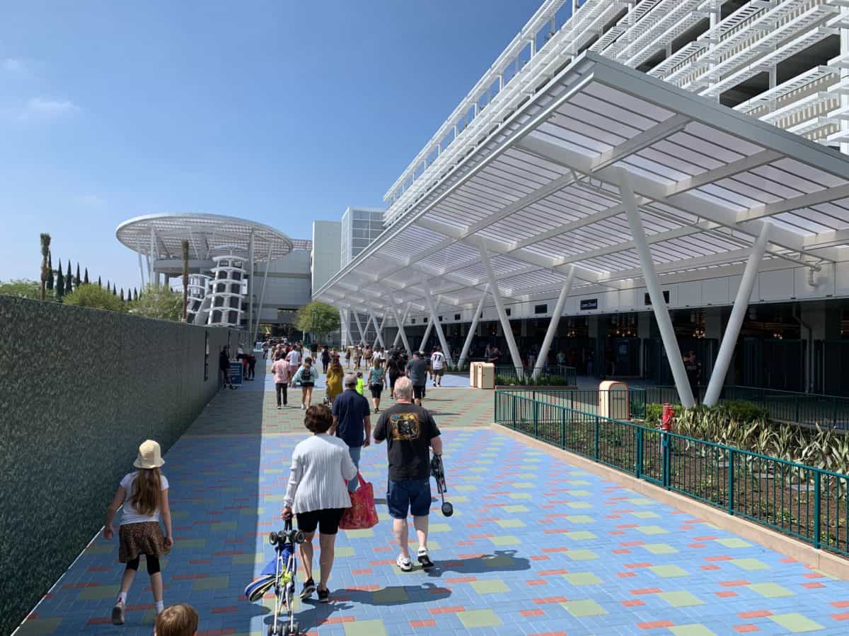 disneyland pixar pals tram opening