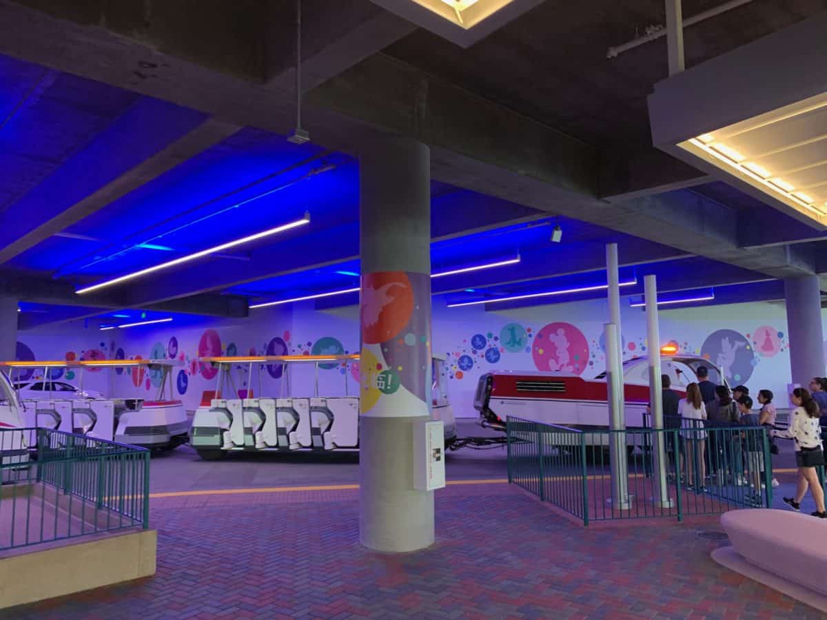 disneyland pixar pals tram opening