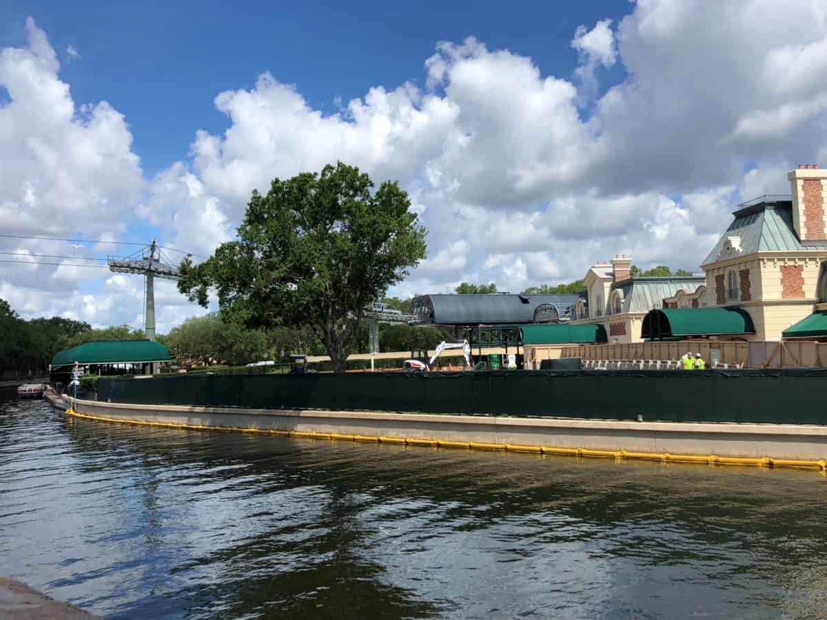 Epcot International Gateway Construction