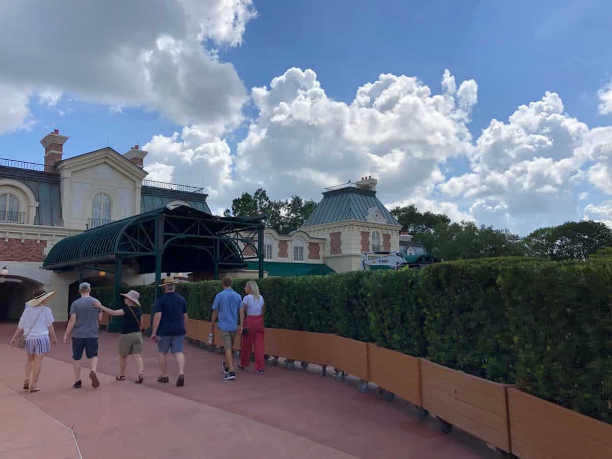 Epcot International Gateway Construction