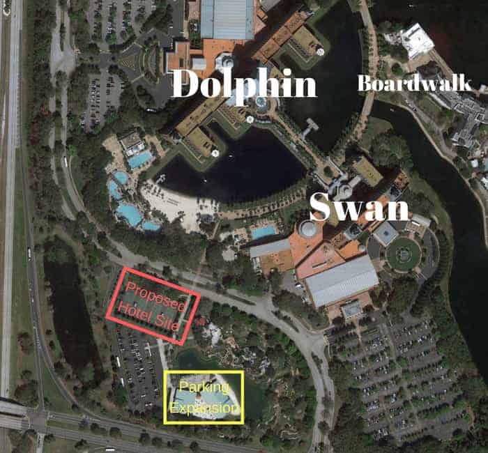 The cove swan and dolphin