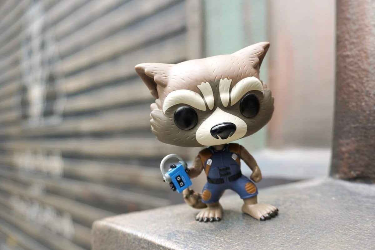 Guardians of the Galaxy Mission Breakout Rocket Raccoon Disney Parks Funko Pop