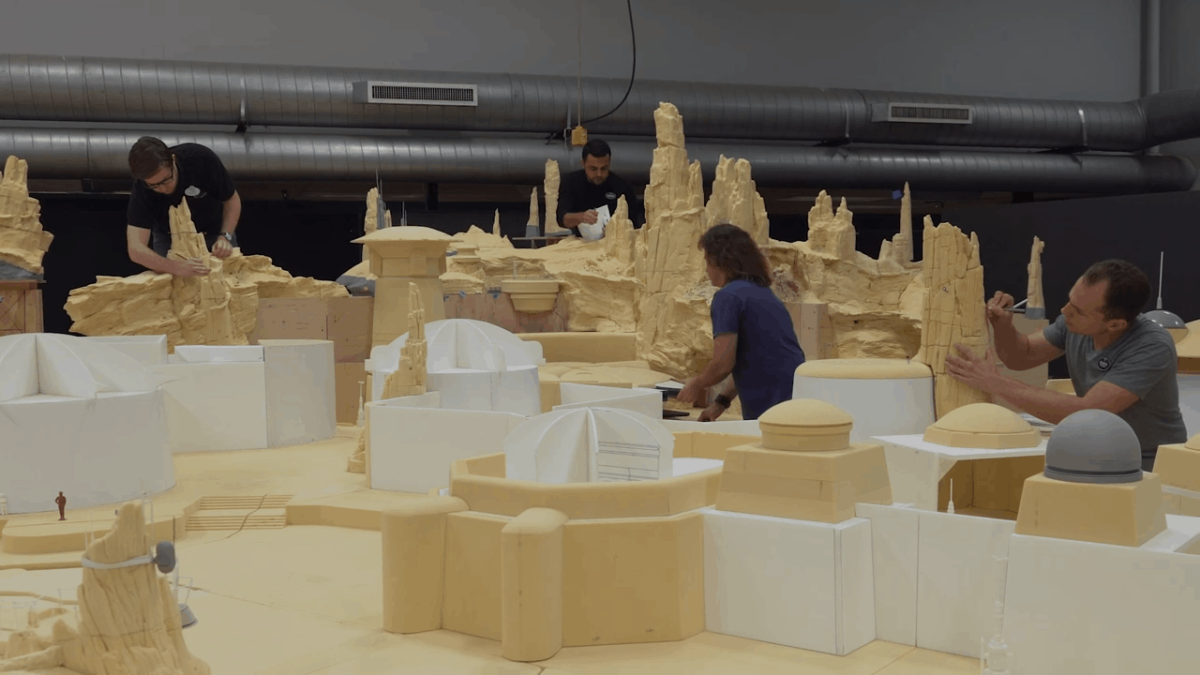 Building the Spires of Star Wars: Galaxy's Edge