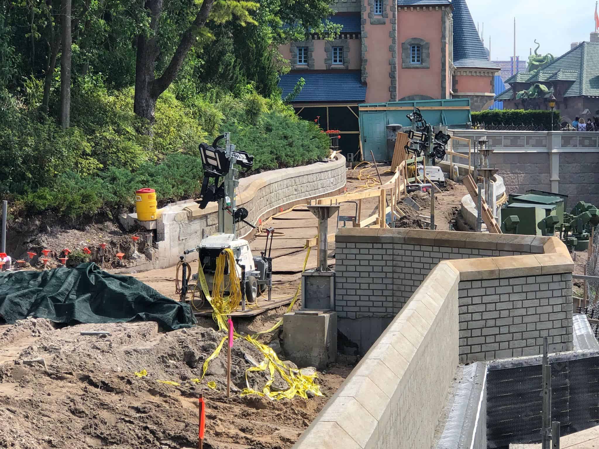 Castle Pathway Construction