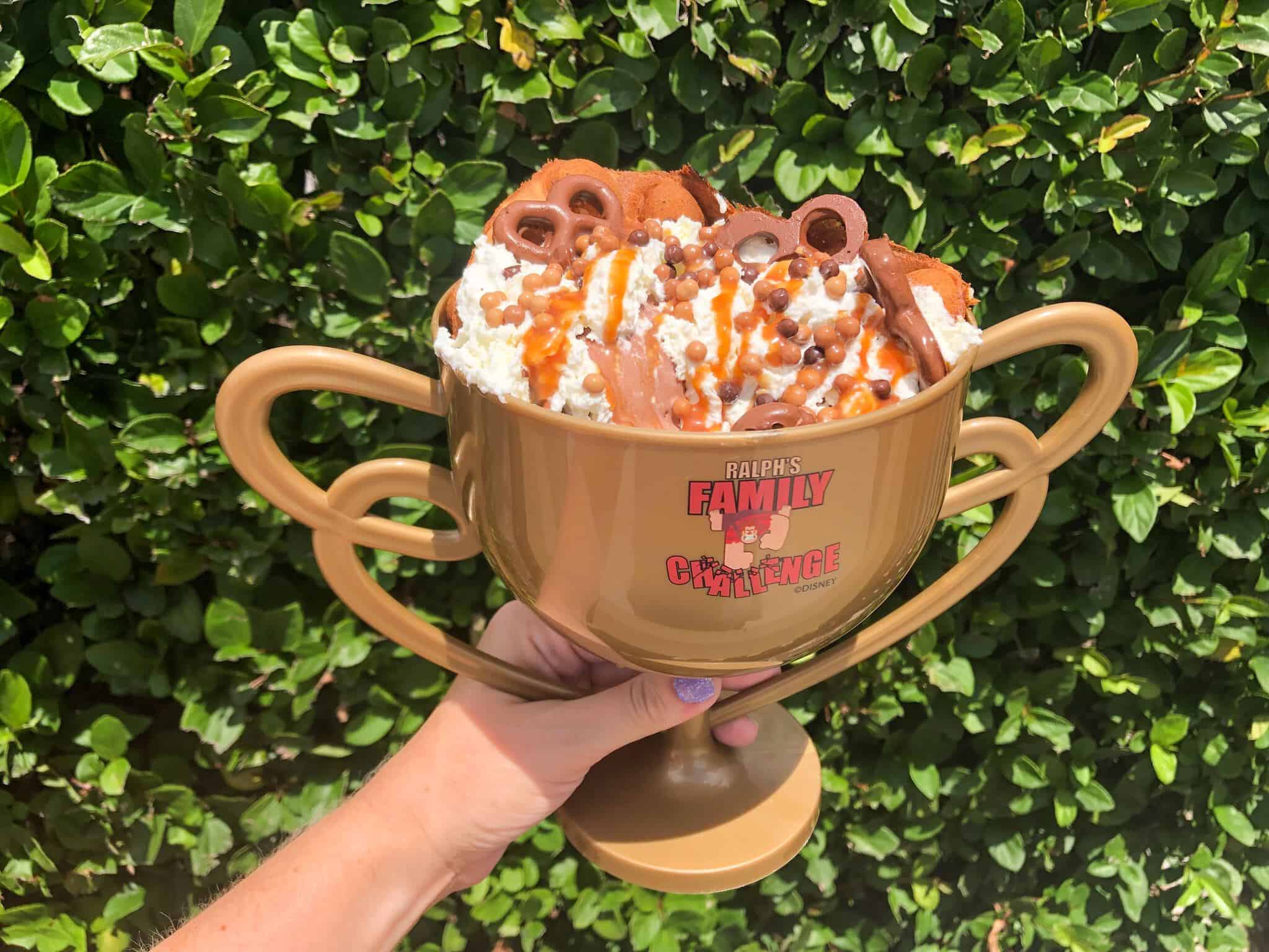 Bubble Waffle Sundae