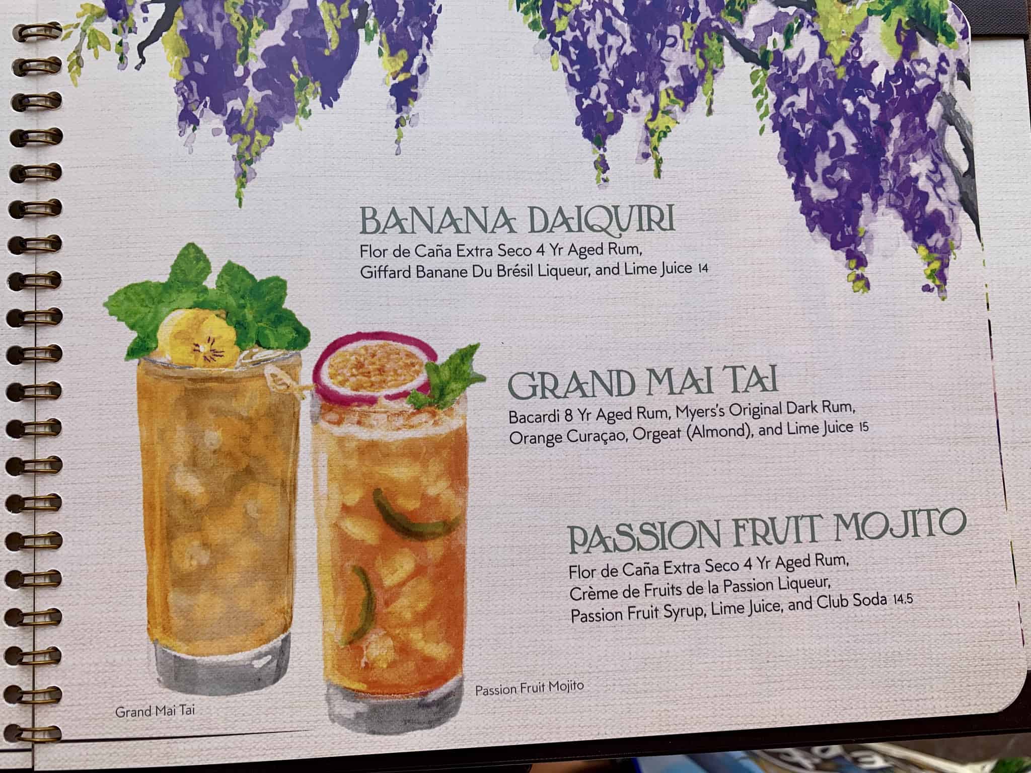 Craftsman Bar Pool Bar at Disney's Grand Californian Hotel and Spa Soft Opening Full Menus Revealed