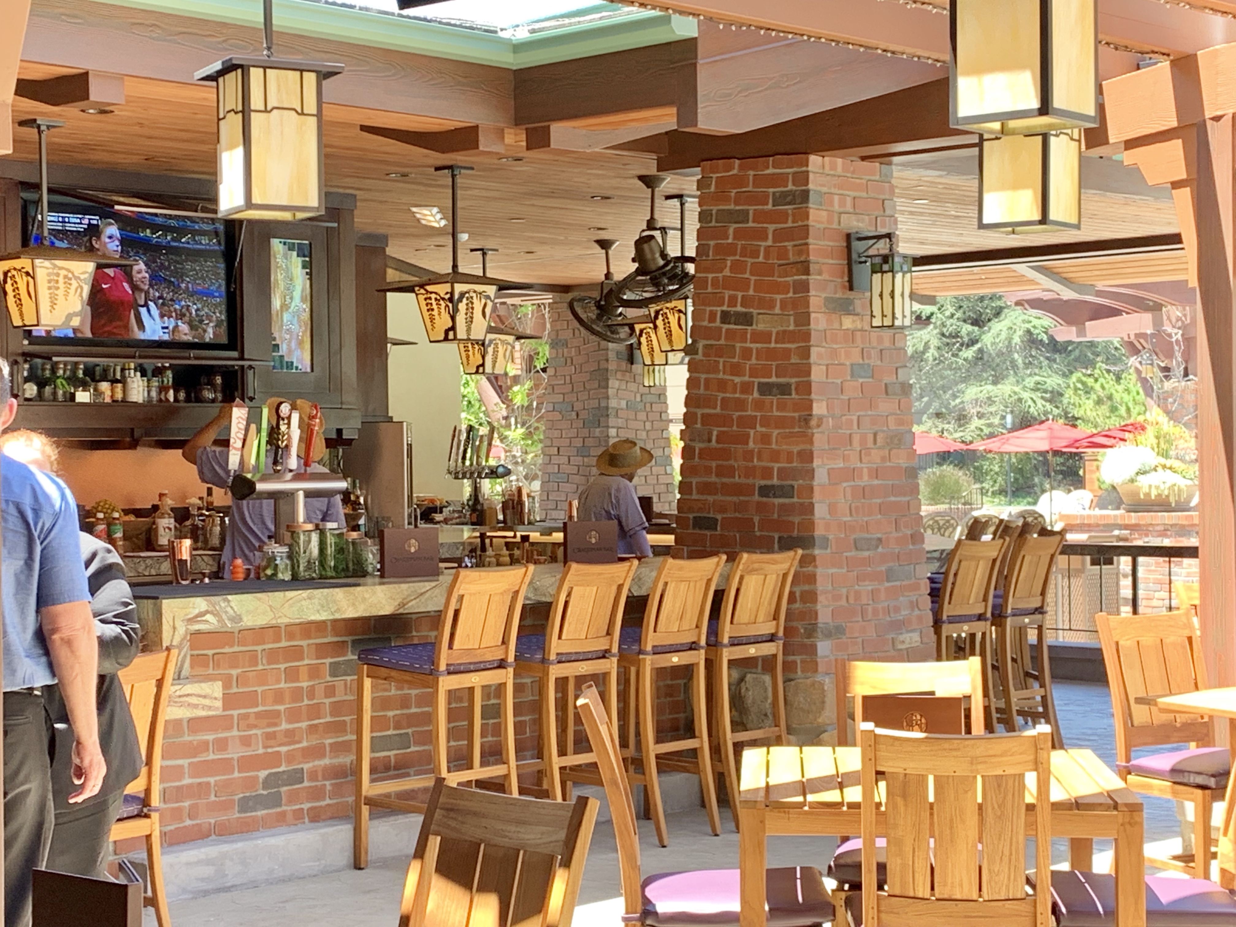 Craftsman Bar Pool Bar at Disney's Grand Californian Hotel and Spa Soft Opening Full Menus Revealed