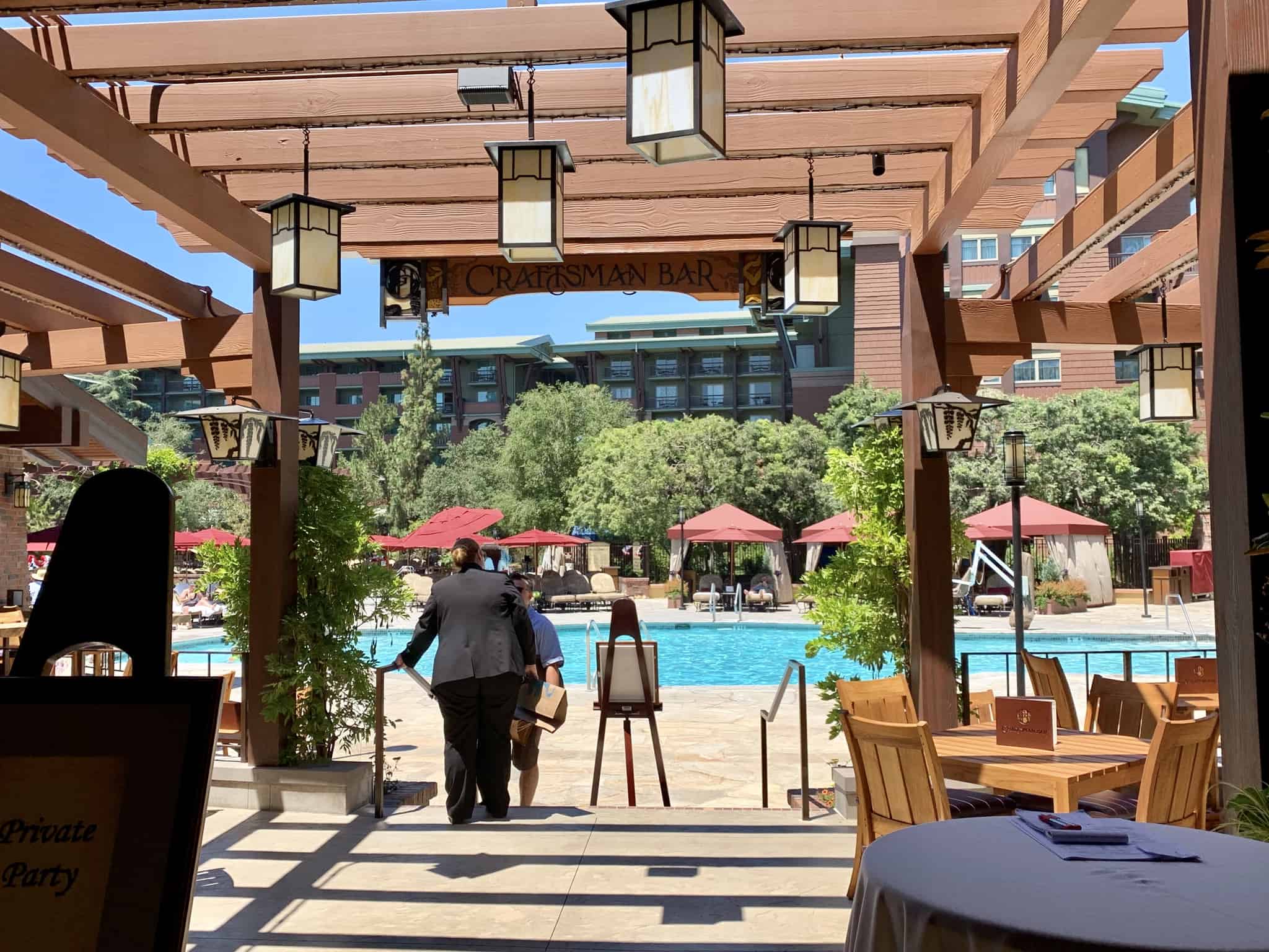 Craftsman Bar Pool Bar at Disney's Grand Californian Hotel and Spa Soft Opening Full Menus Revealed