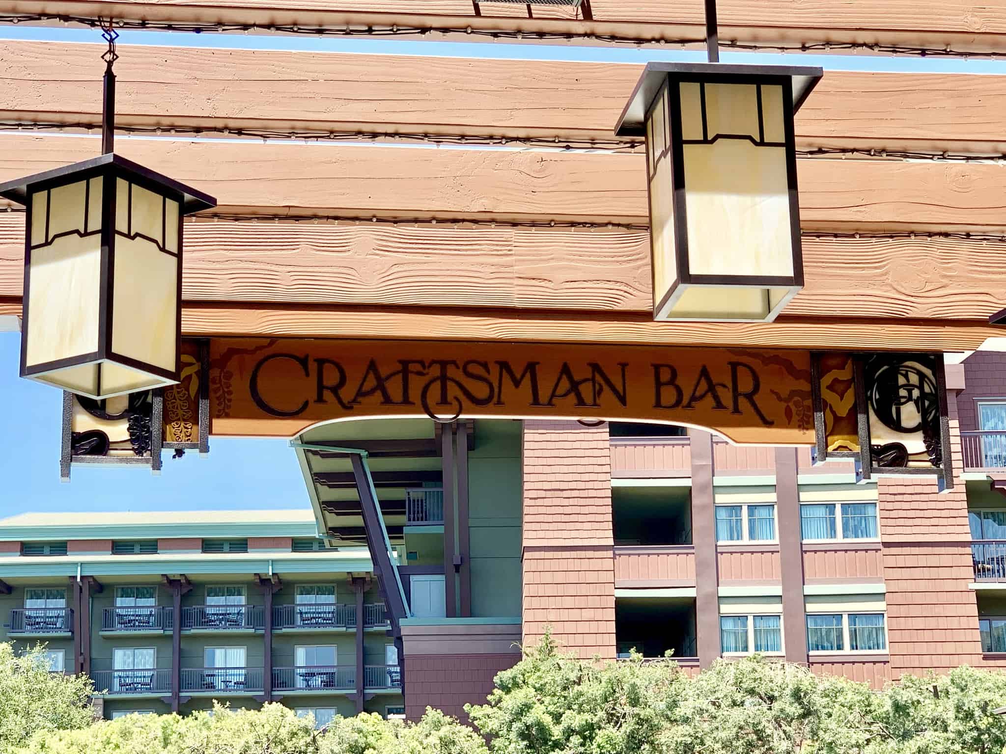 Craftsman Bar Pool Bar at Disney's Grand Californian Hotel and Spa Soft Opening Full Menus Revealed