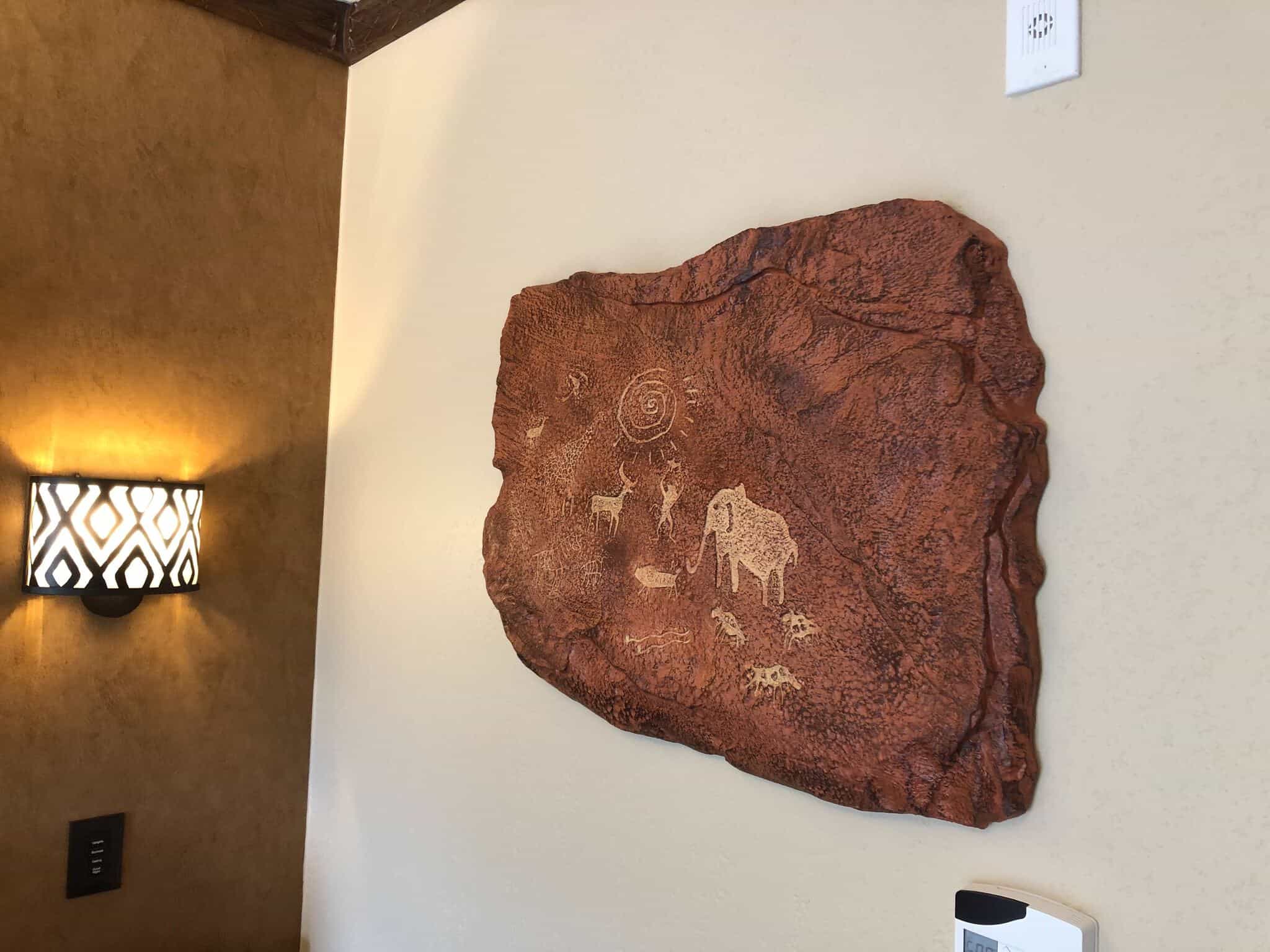 Animal Kingdom Lodge Cave Art
