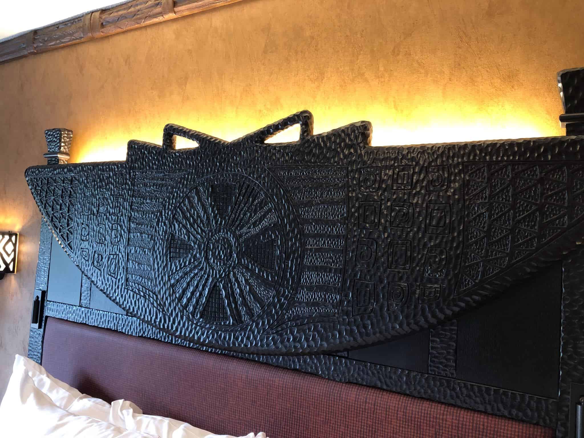 backlit headboard