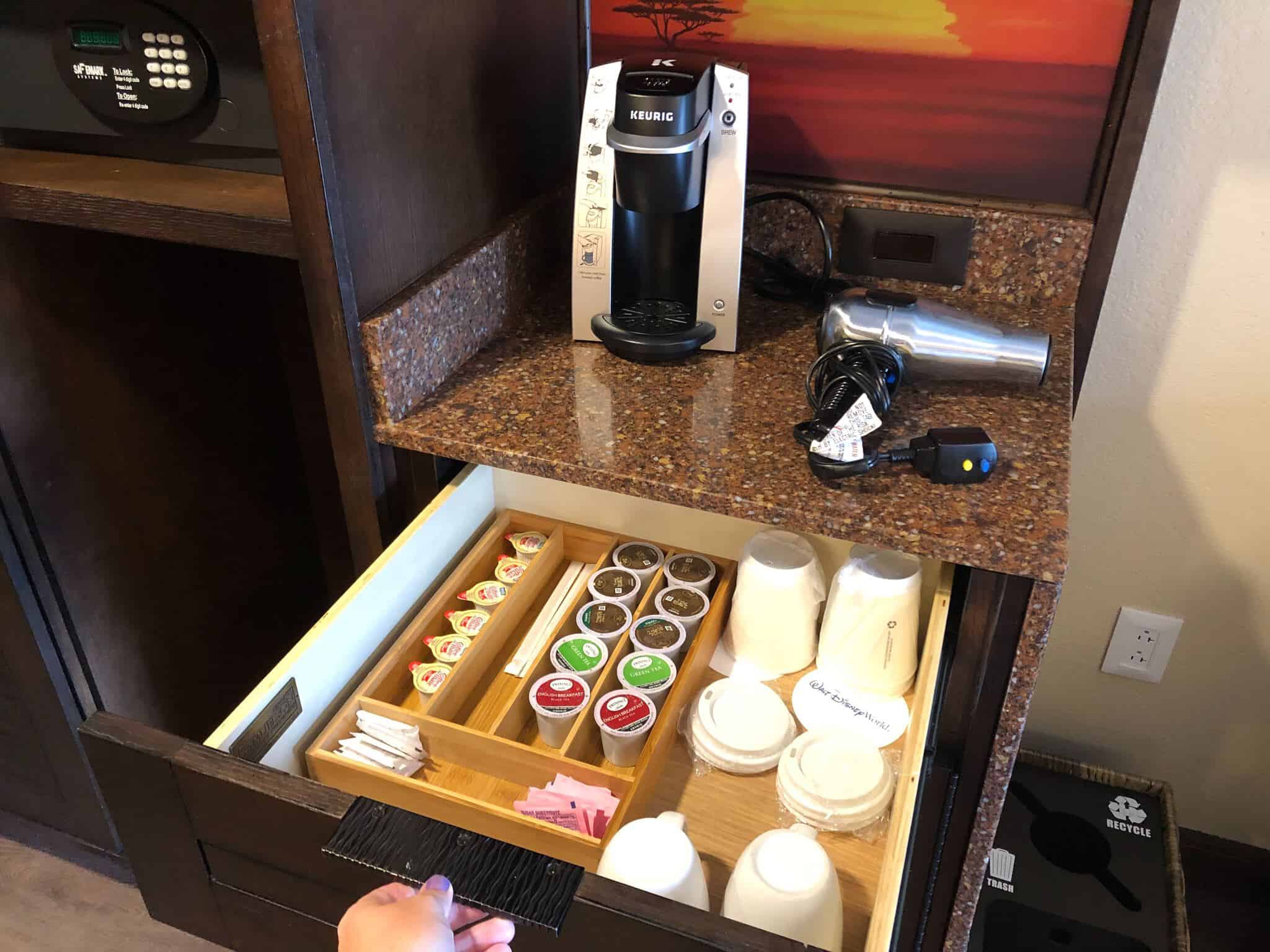 drawer full of k cups