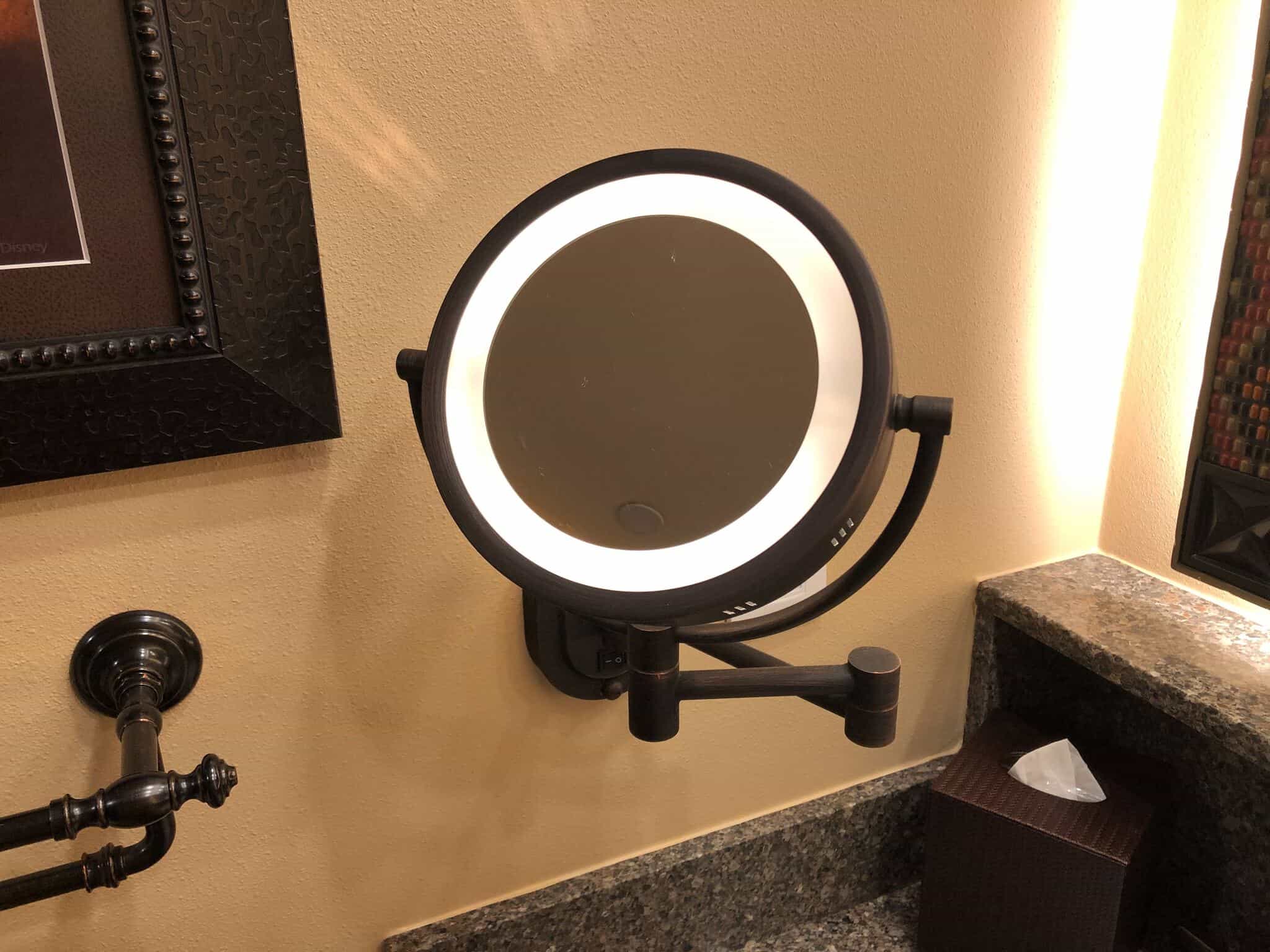 light up make up mirror