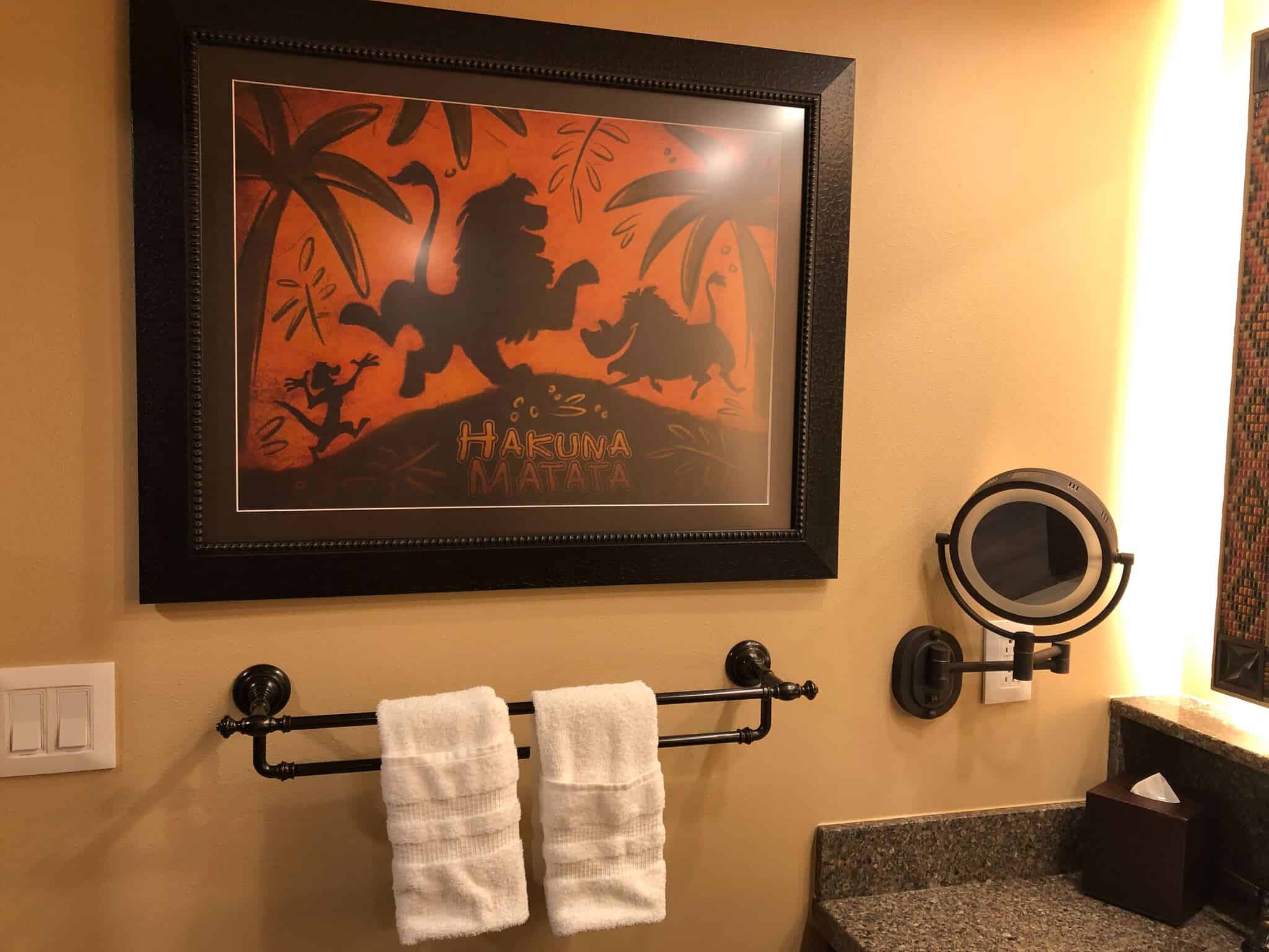 bathroom artwork