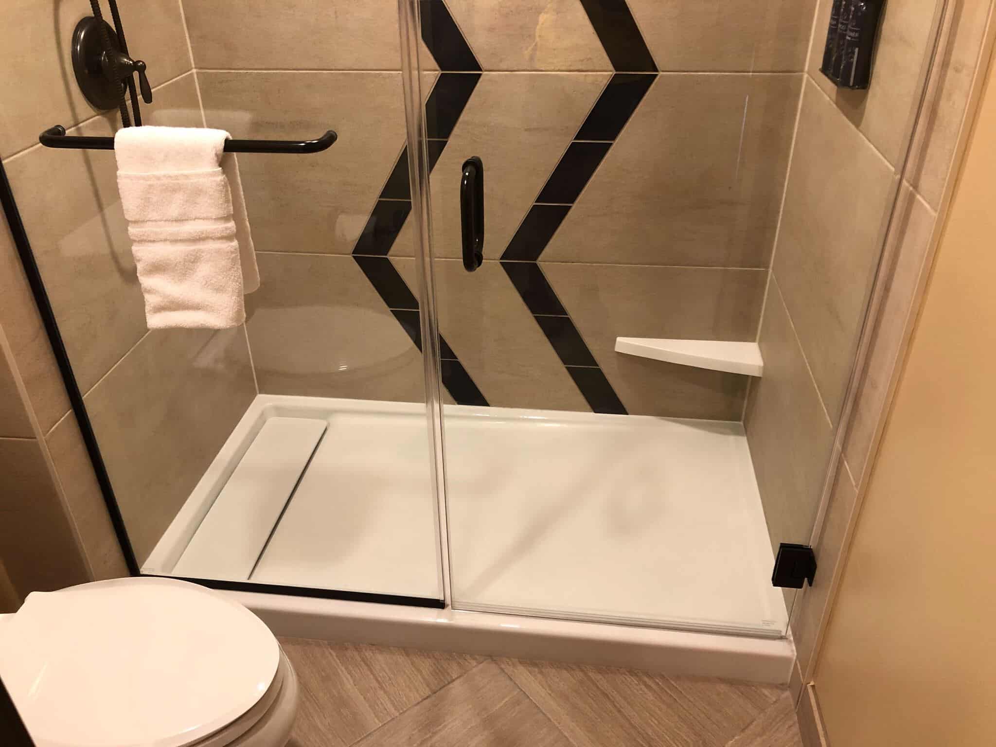 Showers in Animal Kingdom Lodge