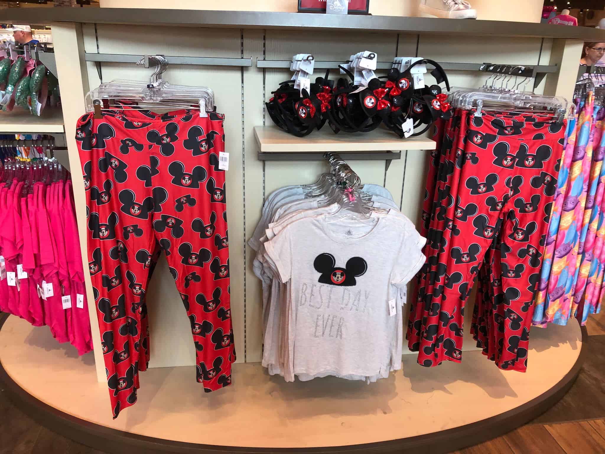 Best Day Ever Shirt and Mickey Ear Hat Leggings