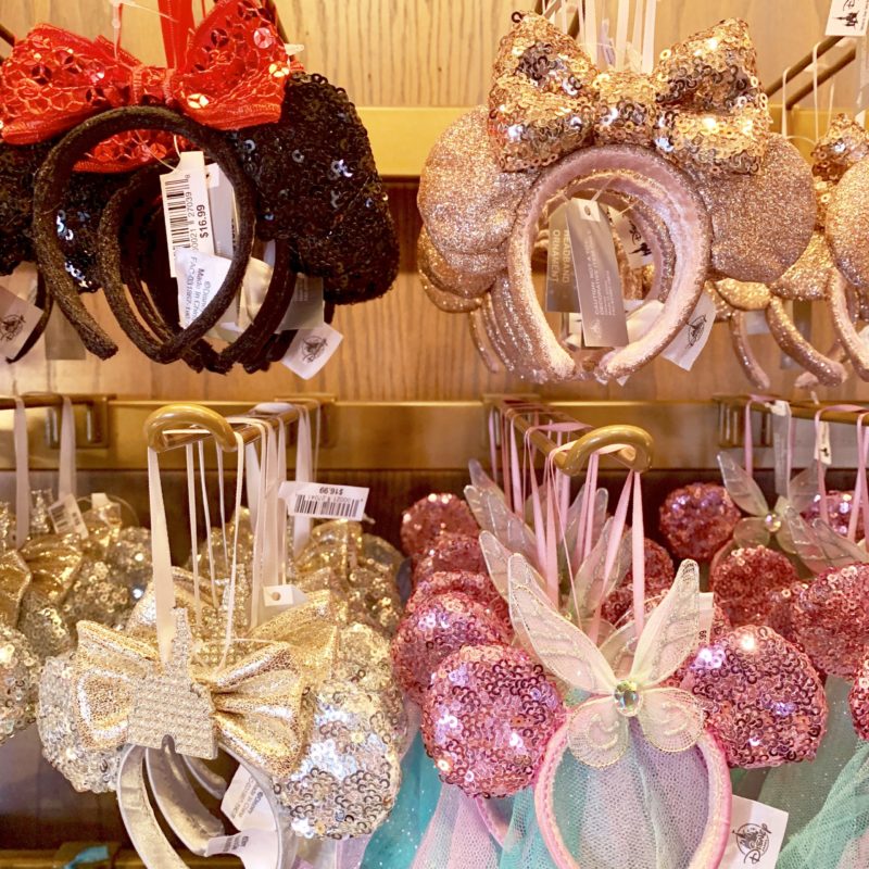 Disney Minnie Ear Headband Ornaments Disneyland Resort
