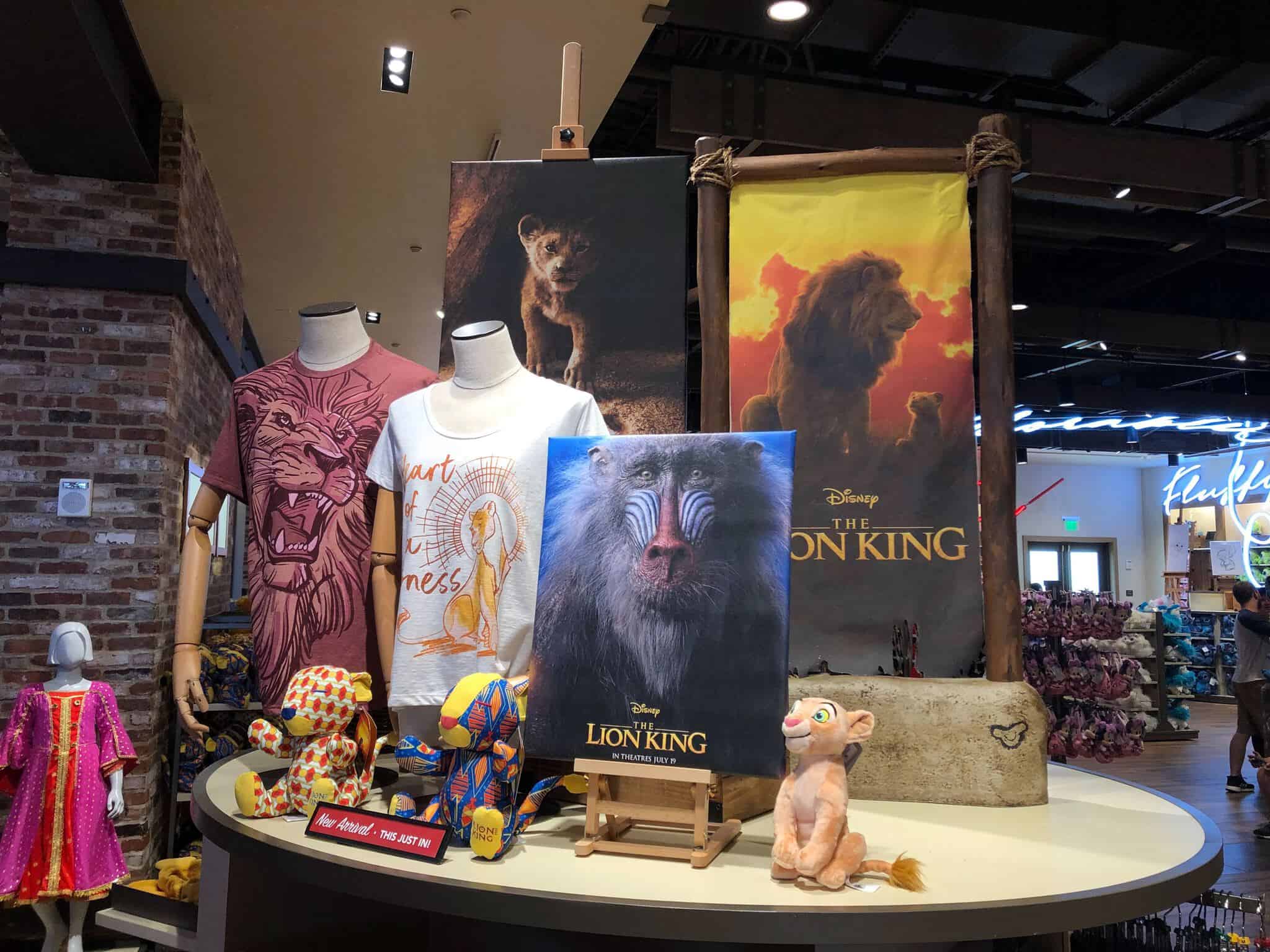 World of Disney Lion King display