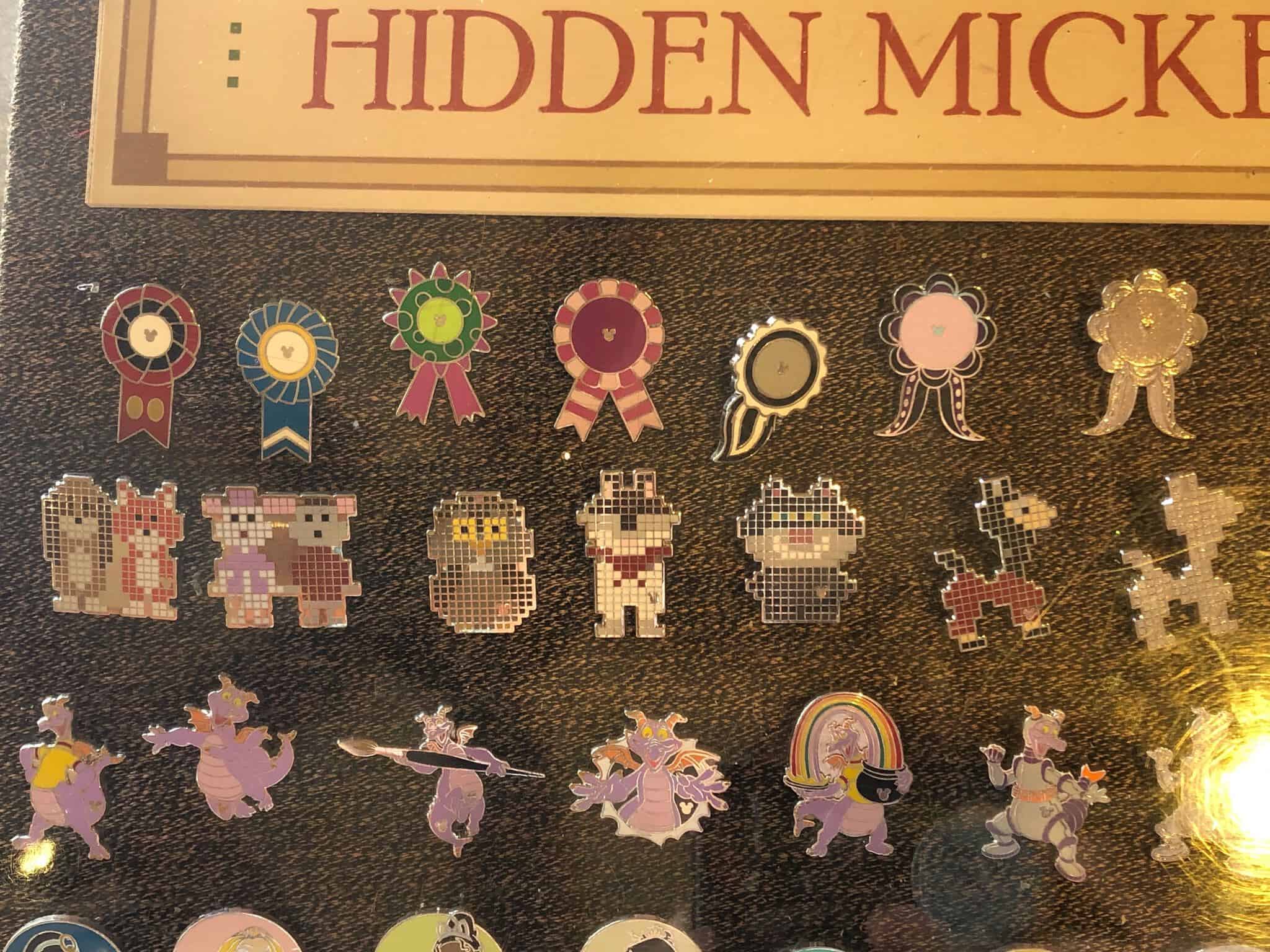 Cast Member Hidden Mickey Pins.