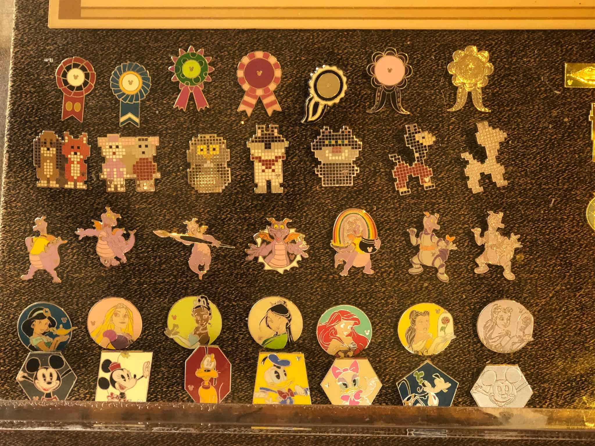 WDW Hidden Mickey pins for 2019