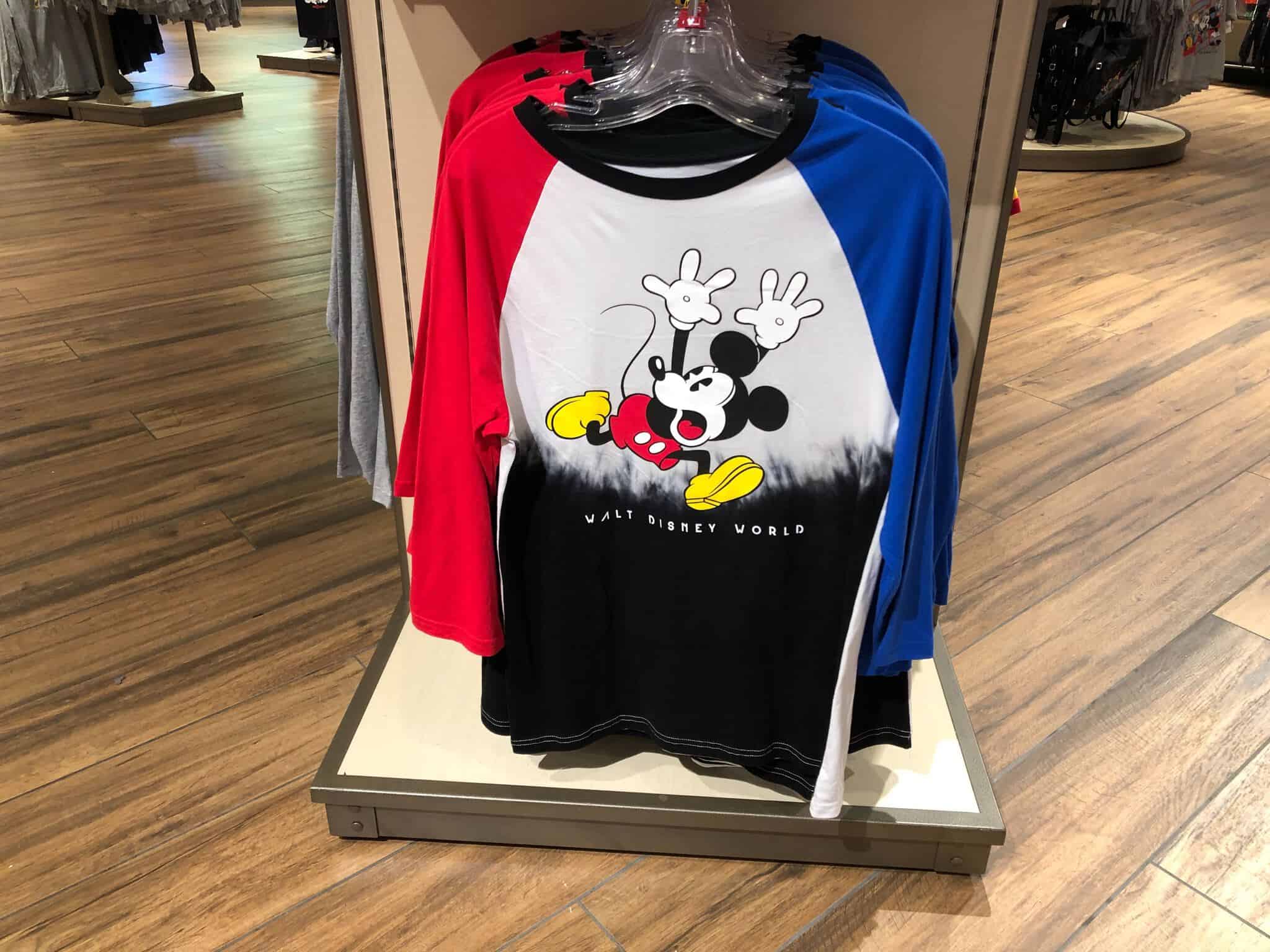 Colorful Mickey Walt Disney World Tops