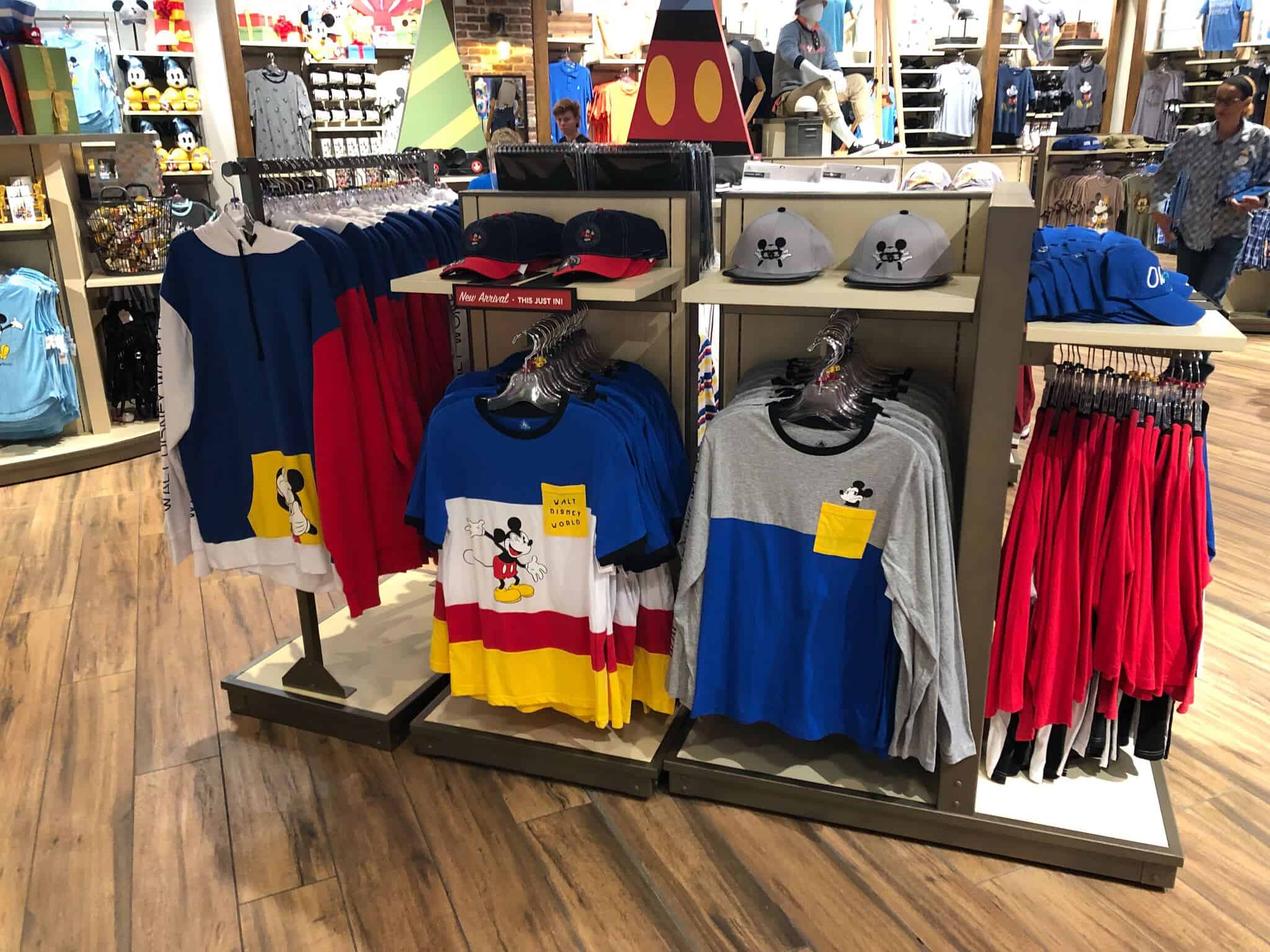 Colorful Mickey tops