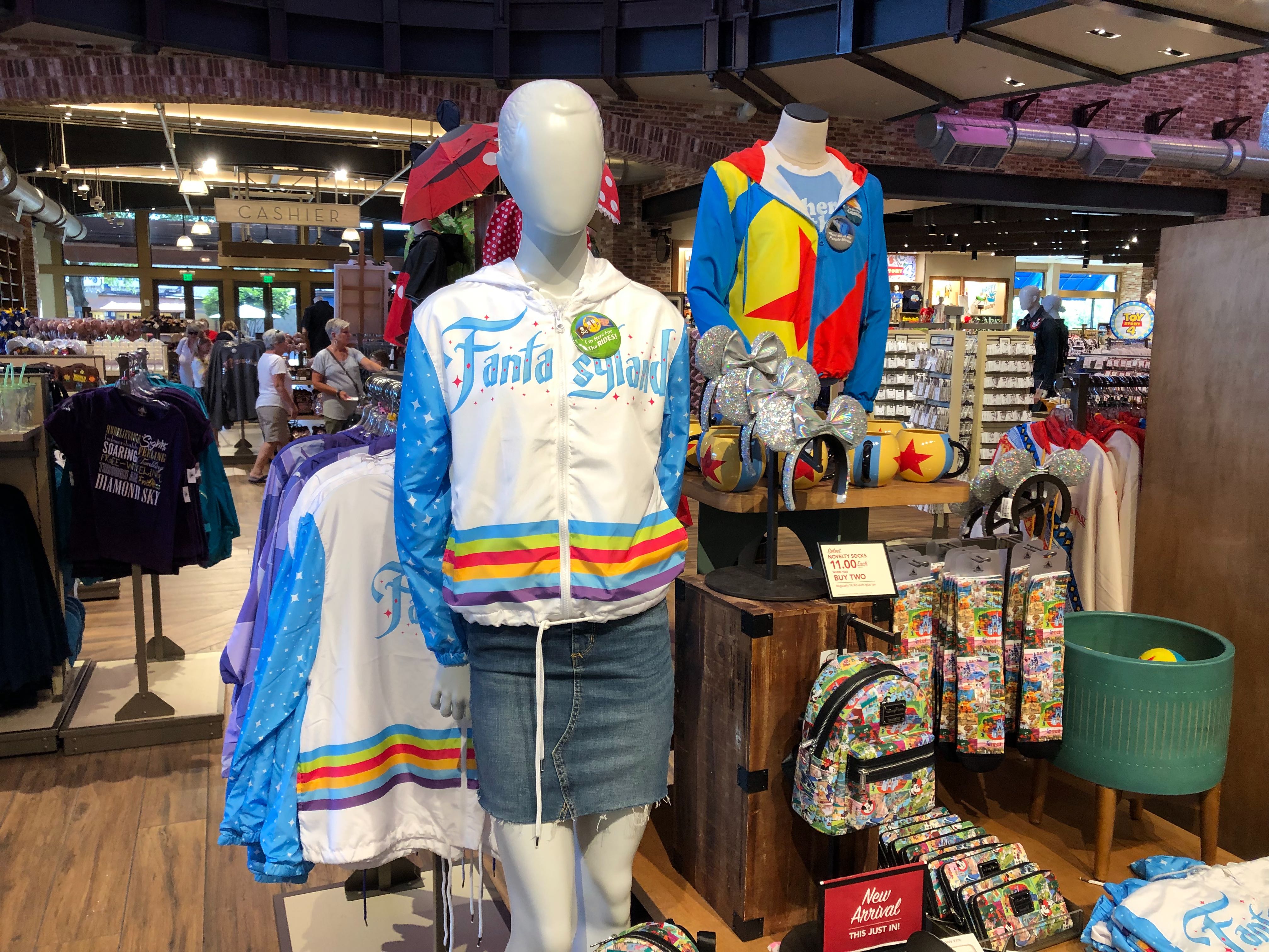 Fantasyland Windbreaker Display