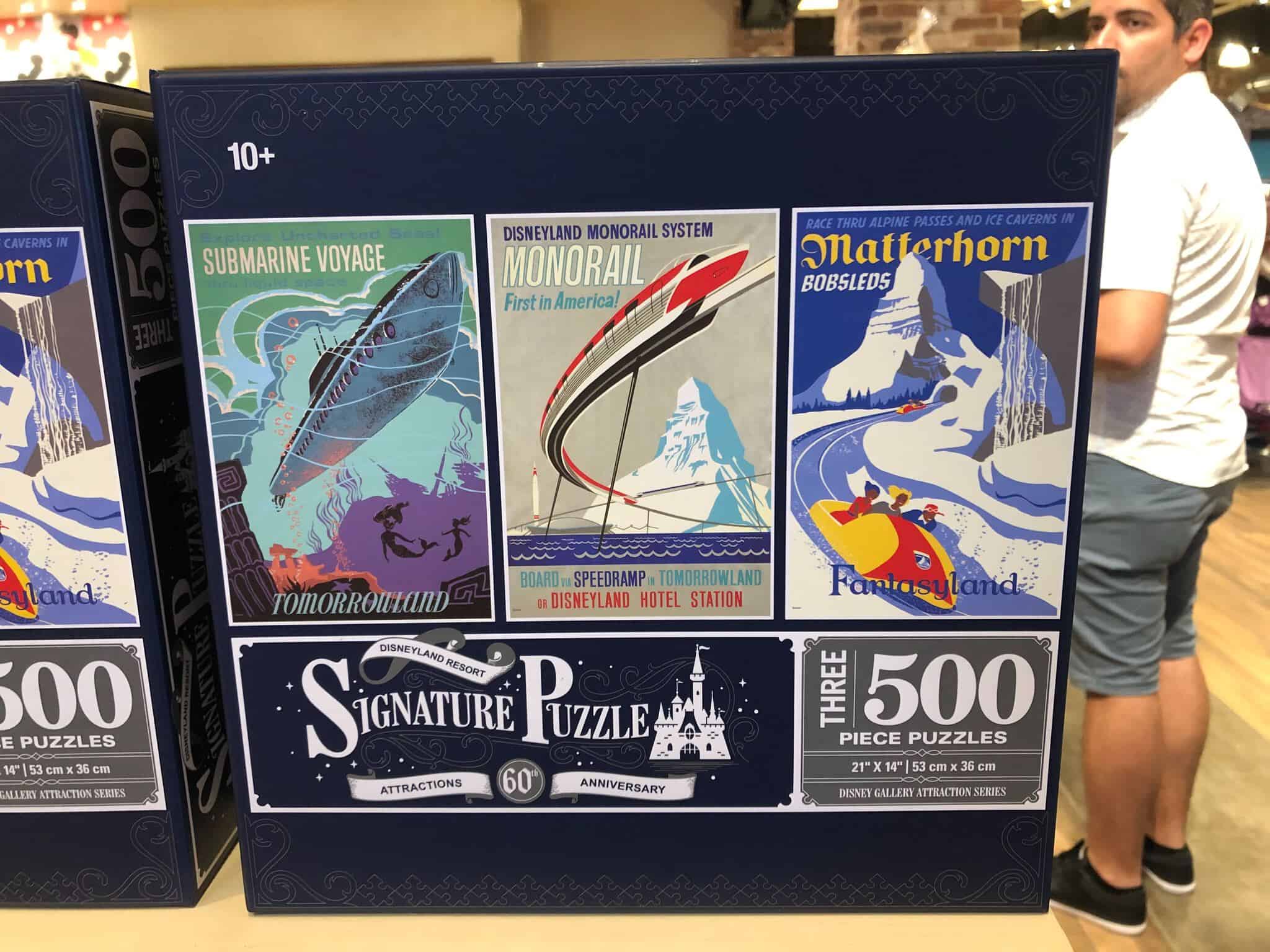 Attractions Signature Puzzle from Disneyland